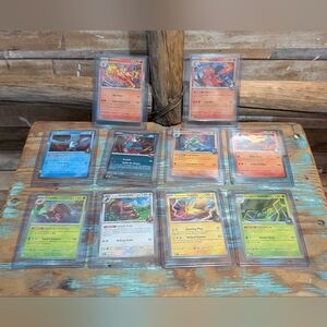 Pokemon Destined Rivals Bundle Of Ten Holo Cards
